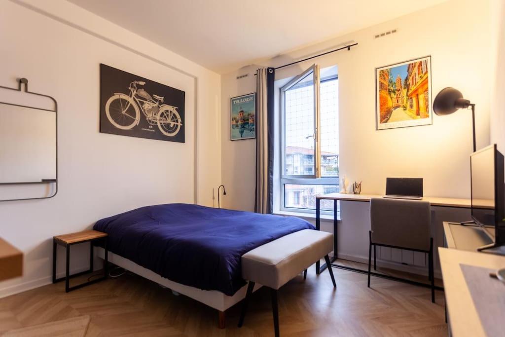 Cocon Moderne Compans Caffarelli - Metro, Charme & Confort Toulouse Exterior foto